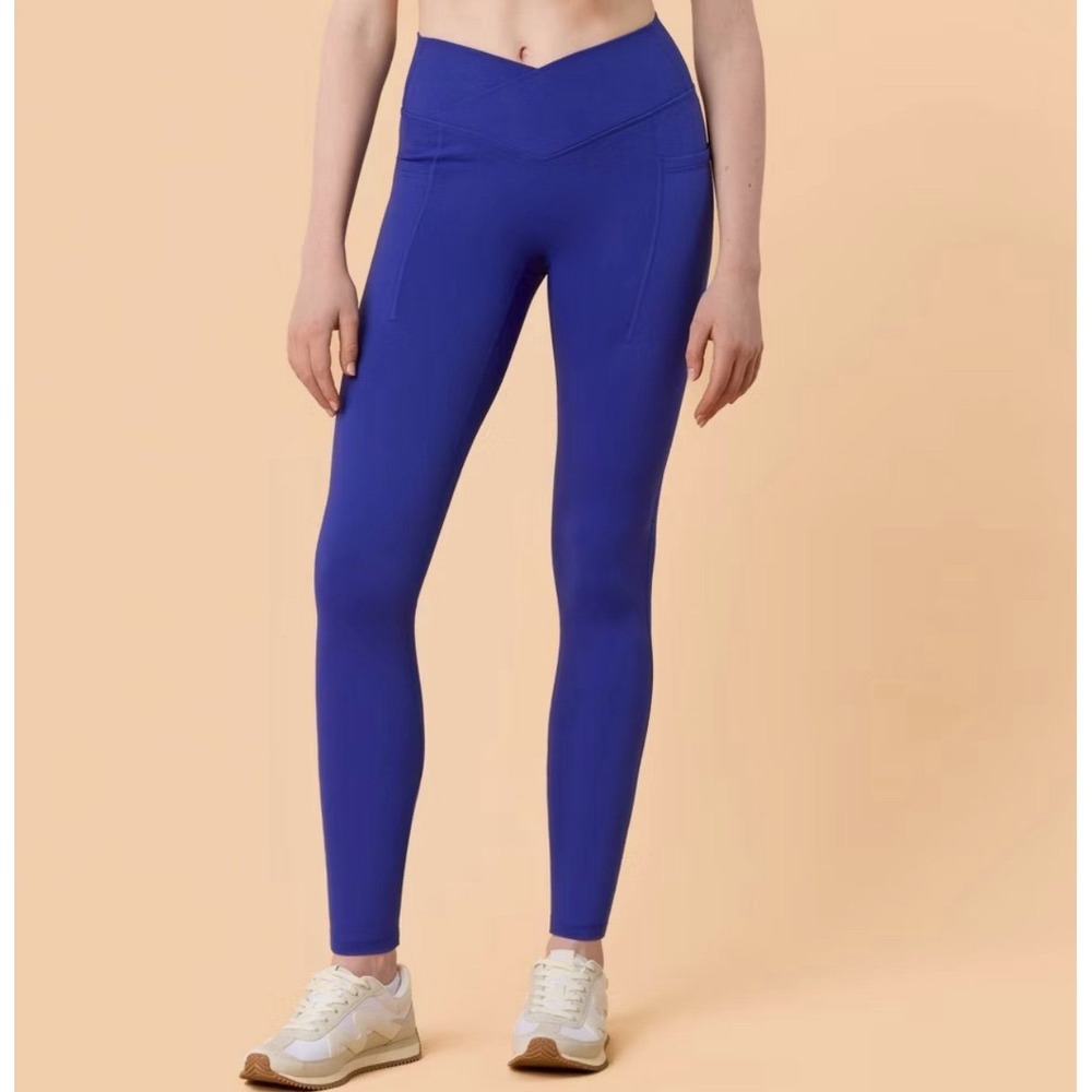 Blogilates Women's Crisscross High-Rise Leggings - XL